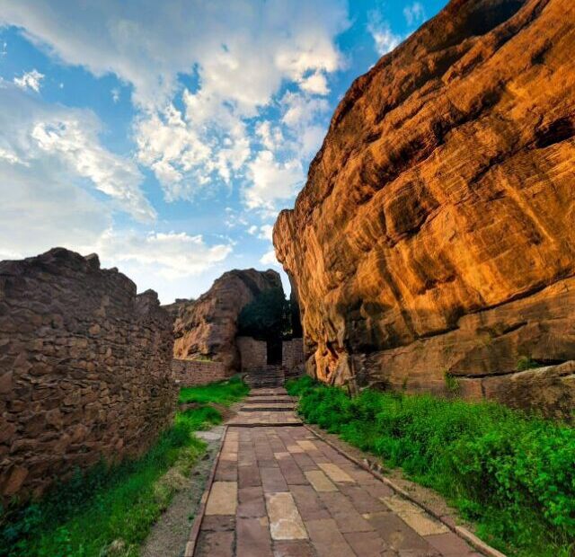Explore the Hindu and Jain Cave Temples of Badami